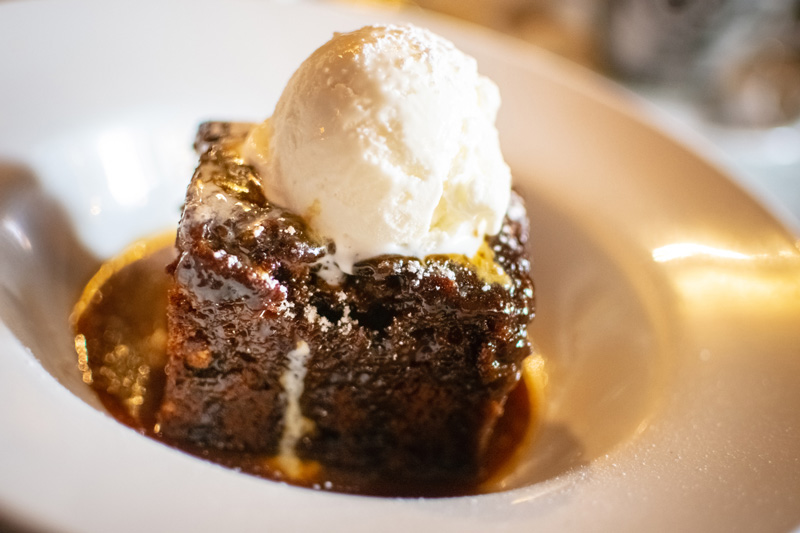 Sticky Toffee Pudding for Dessert