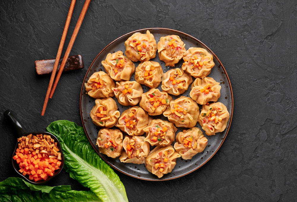 Taste of China Returns - Shrimp and Pork Shumai dumplings